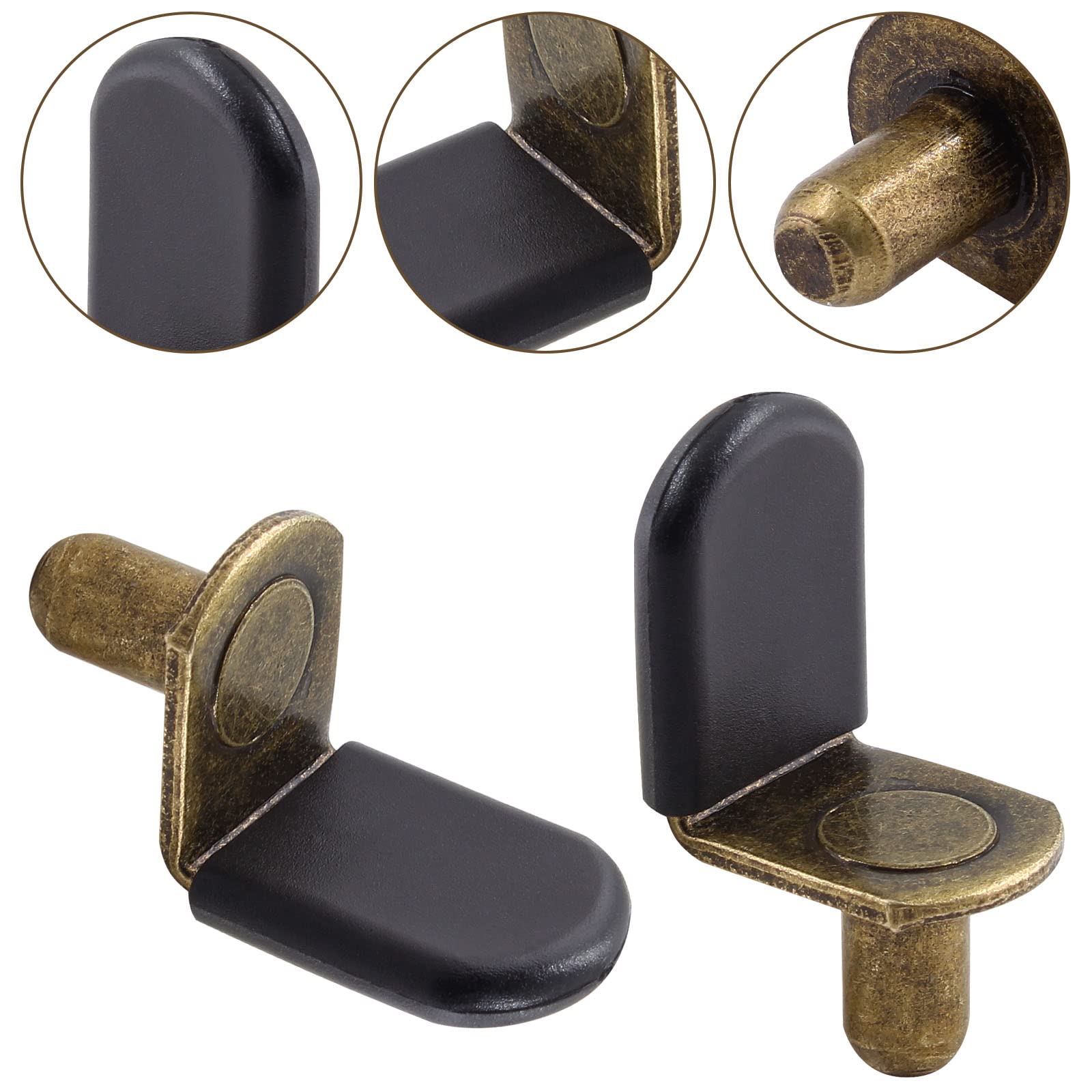 Bronze Shelf Pegs - Secure Your Shelves -3