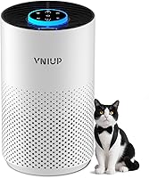 VNIUP ZQA-4000C H14 True HEPA Air Purifier for Bedroom Home up to 1250 sq ft, Aromatherapy Sleep Mode, Pet Dander Dust Smoke Odor Remover