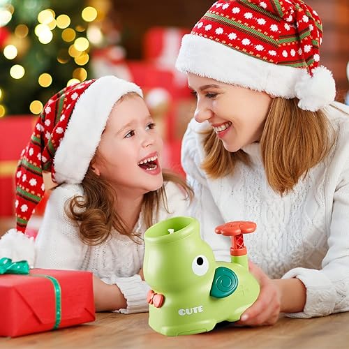 Miniatura 7 de Yeelan Juguete lanzador de discos voladores juguetes para exteriores para niños de 4 a 8 años 8 a 12 años platillo volador volador hasta 23 pies