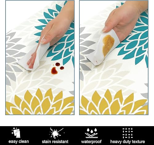 Miniatura 20 de HEBE Kitchen Mat 20"x71" Anti Fatigue Floor Mat Runner Non Slip Kitchen Mats for Floor Waterproof Kitchen Rugs and Mats Ergonomic Cushioned Comfort