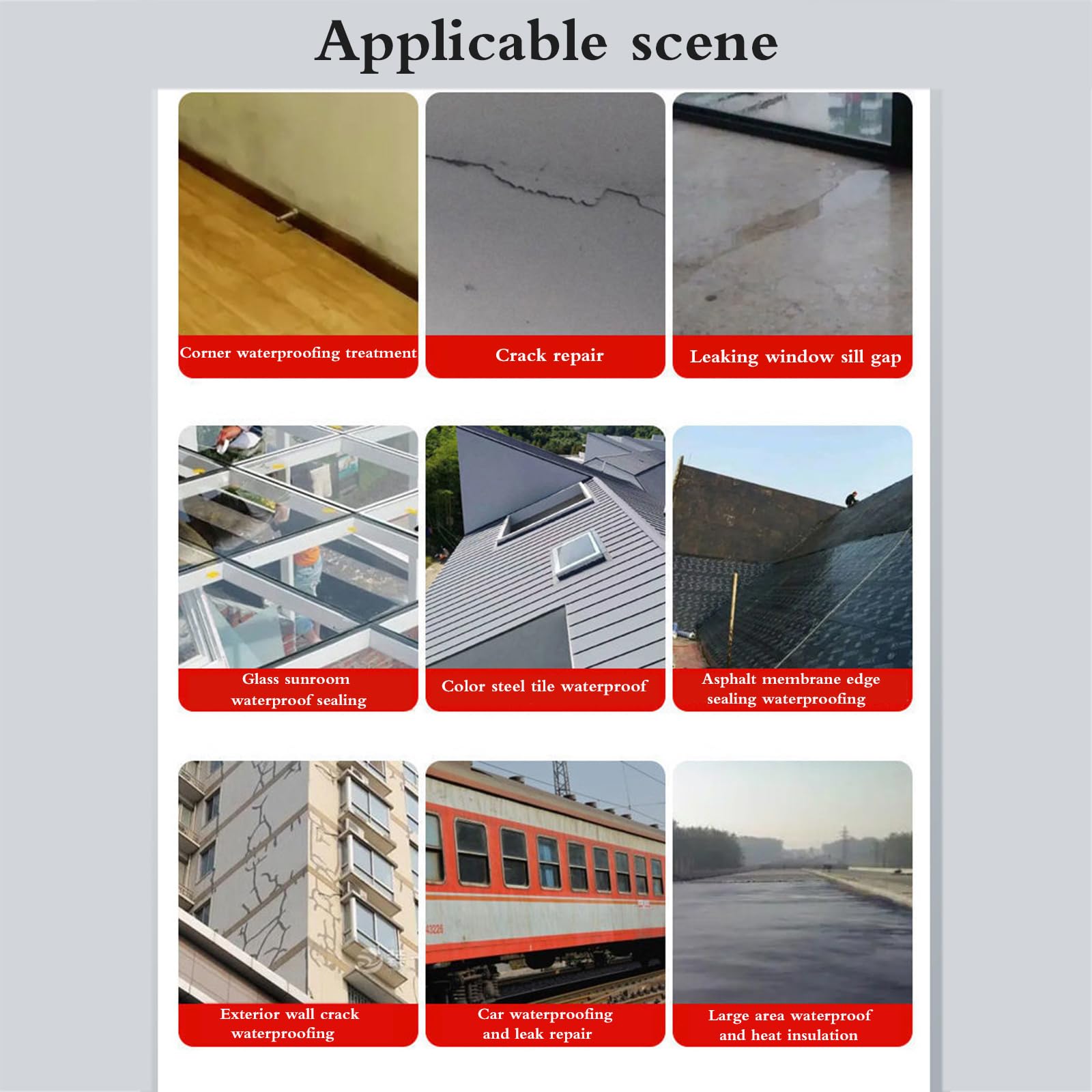 Cinta De Sellado De Butilo De Aluminio,SúPer Cinta Butilo Impermeable,Fuerte Adherencia,Antienvejecimiento,para ReparacióN De TuberíAs De Agua,Techo,Sombrilla,Piso,Cocina,Canalones