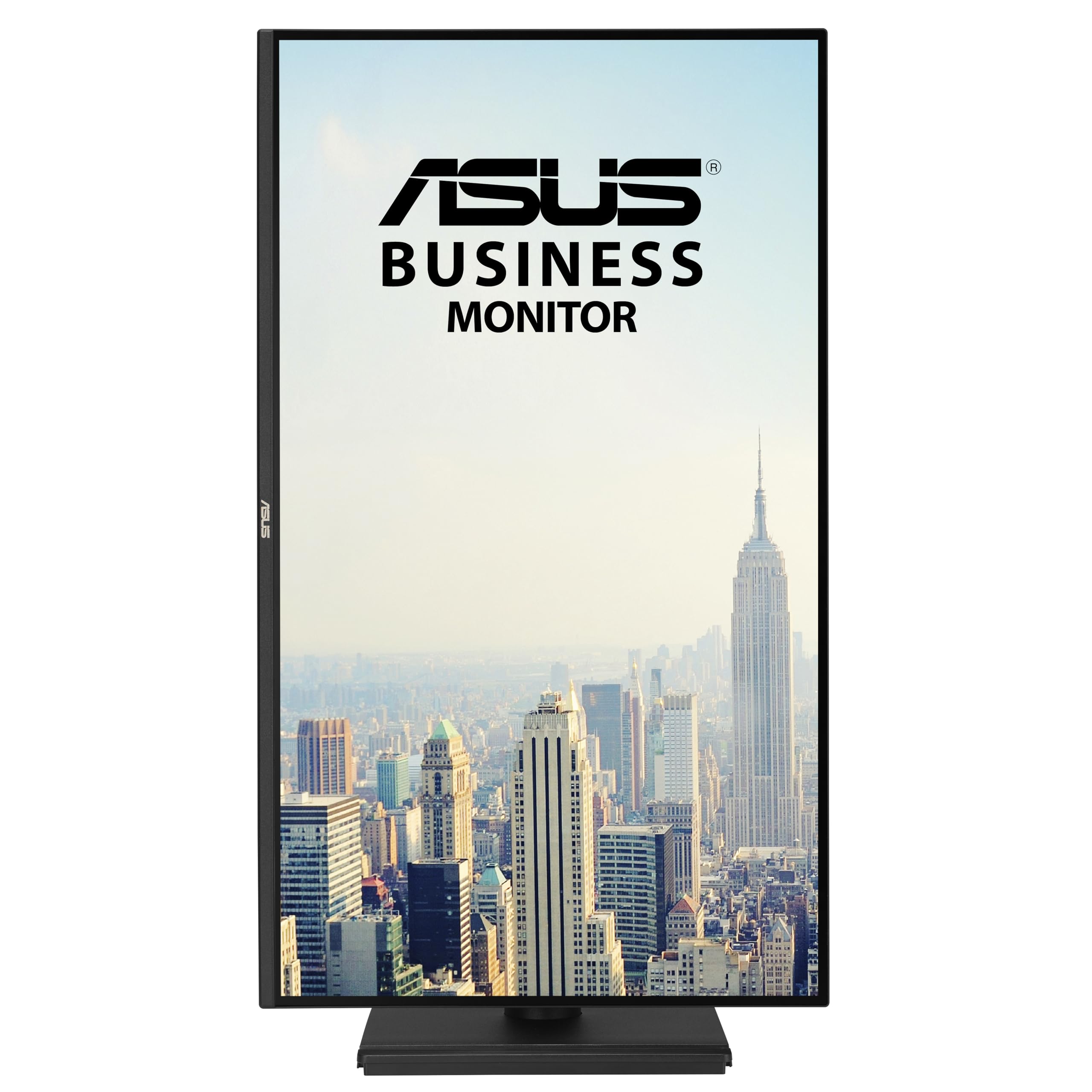 ASUS VA27AQSE monitor biznesowy 27" QHD IPS (2560 x 1440), 1 ms Response Time, 75 Hz, bez ramki, porty HDMI, DisplayPort i VGA, głośniki, Low Blue Light, Flicker Free, ergonomiczny design, czarny