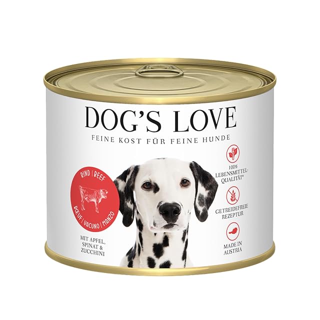 Foto 2 de 3 de DOG'S LOVE Classic Rind, Pack de 6 (6 x 200 g)