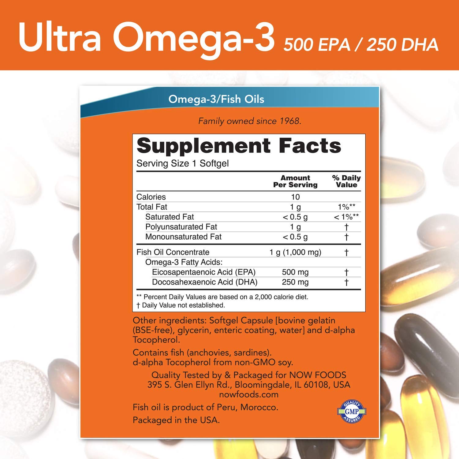 Kirkland Signature Super Concentrate Omega-3 Fish Oil 1200mg, EPA 500/DHA  250mg, 330 Clear enteric softgels - Caffeine Cams Coffee \u0026 Candy Company Inc