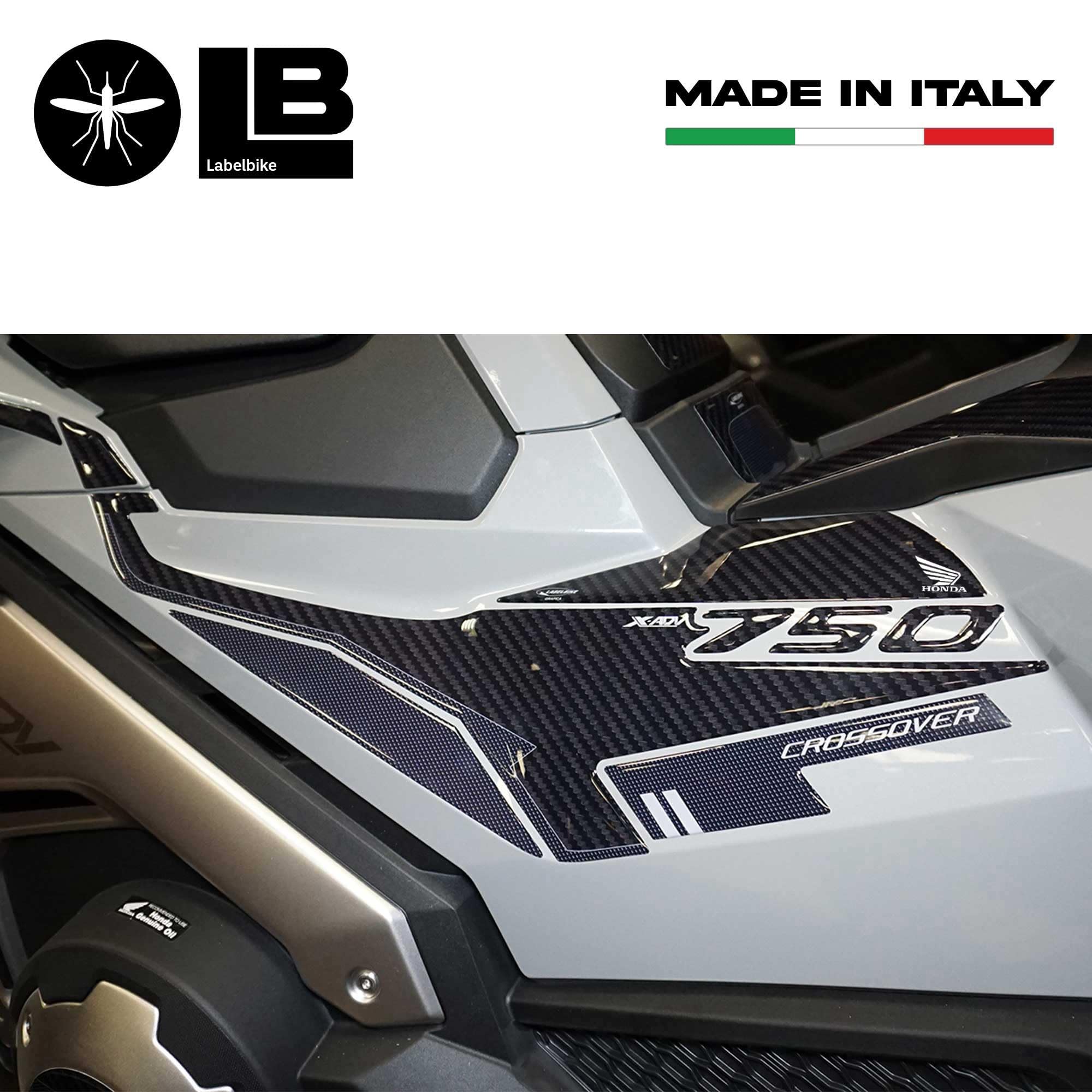 LABELBIKE Pegatinas 3D Moto Boomerang Compatible con Honda