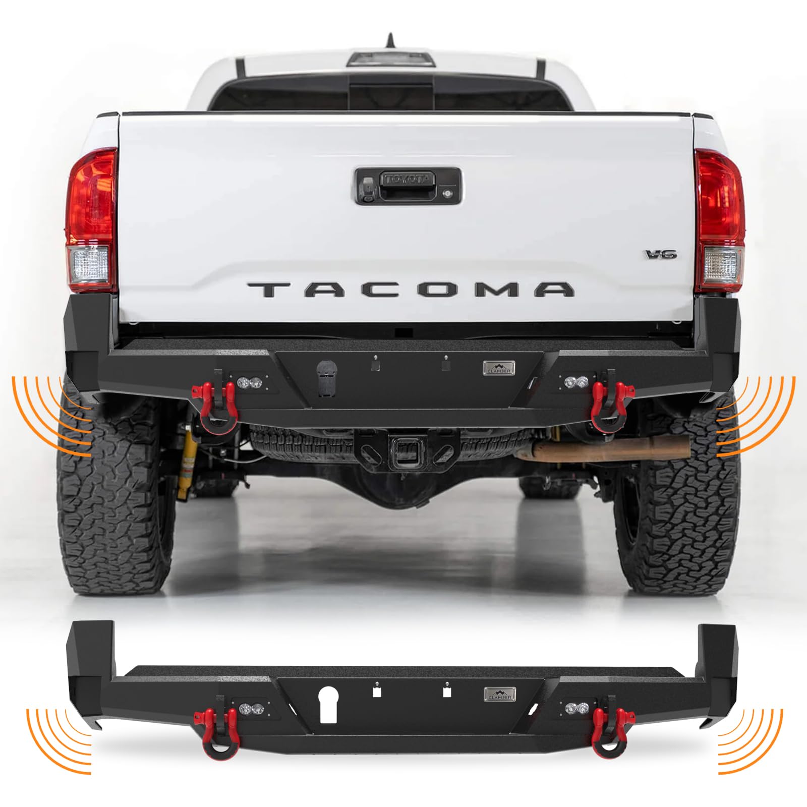 CLAMBER Rear Bumper (16-23 Upgrade)