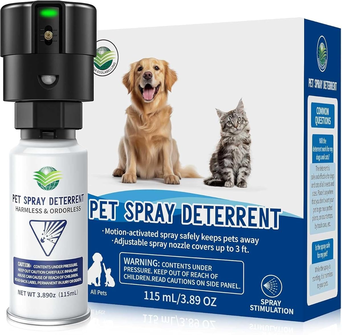 Cat Spray Pet System Dog Motion Activated Dog System with 1 Spray - Only Applicable to Original Replacement