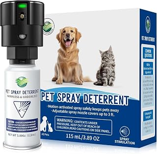 Cat Spray Deterrent Pet System Dog Motion Activated Dog System with 1 Spray - Only Applicable to Original Replacement