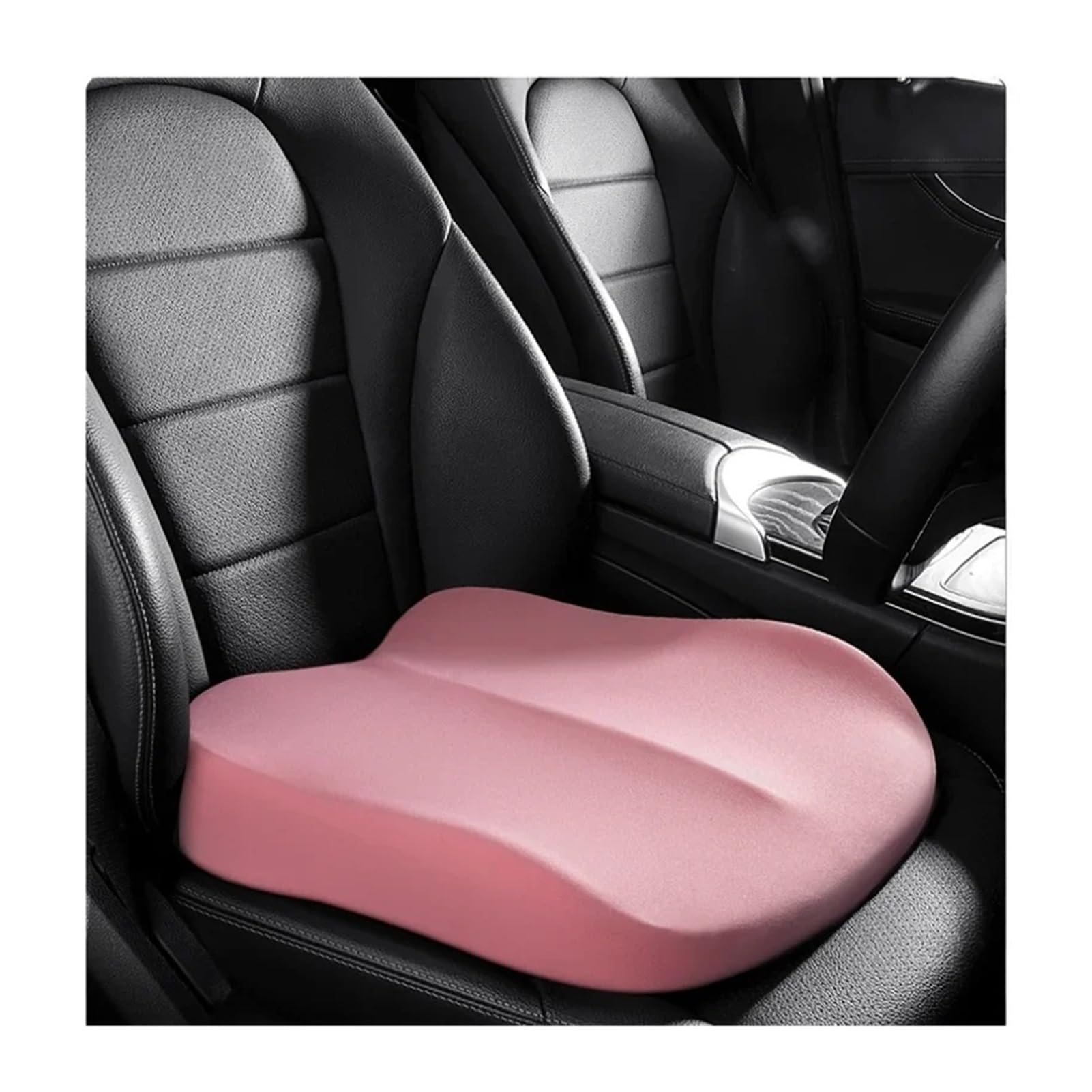 Hviyroi car seat cushion Car Booster Seat Cushion Heightening Suitable für Cars(Red)