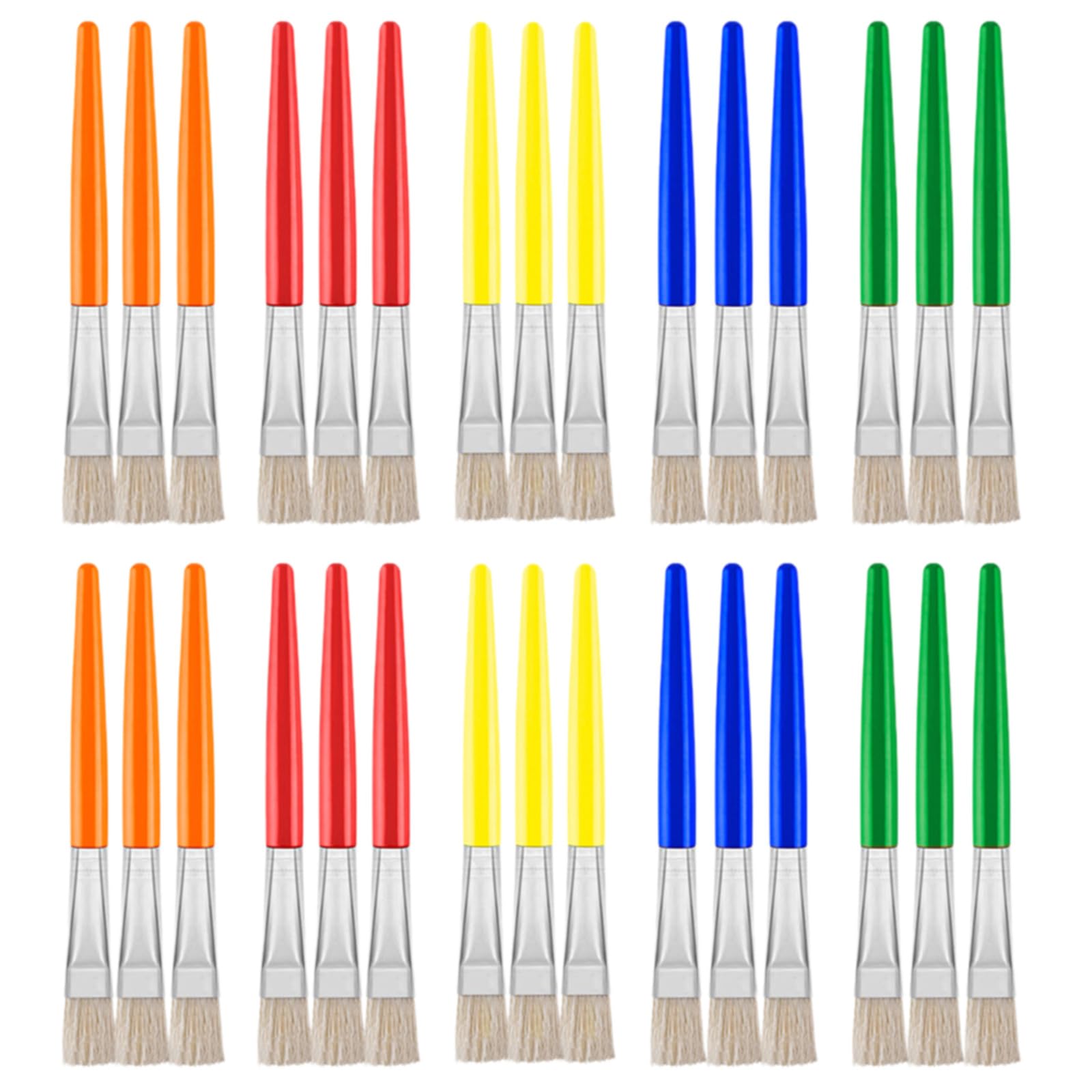 10/12/24/30Pcs Watercolor Paint Brush Children Paint Brush Kid Art Set for Oil Acrylics Watercolor Gouache Painting Oil Painting Brushes