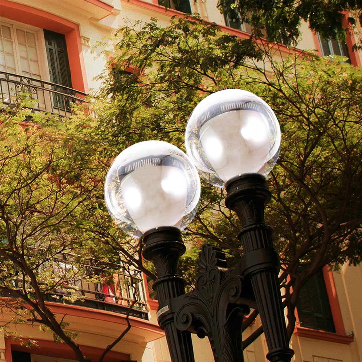 Ball Lampshade Cover Replacement Globe for Outdoor Light Acrylic Wall Sconce Shade