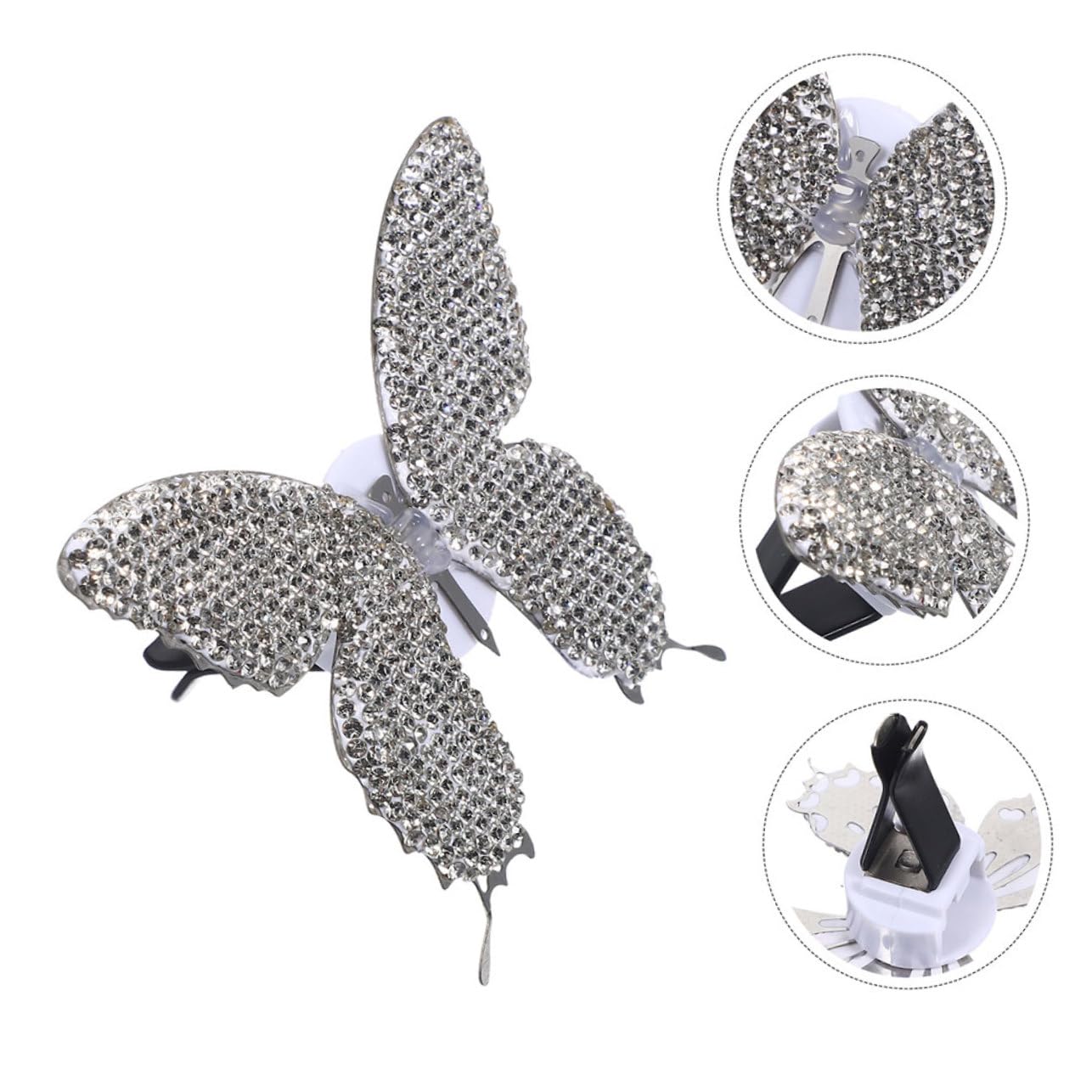 SOLUSTRE 4stücke Rhinestone Auto Duftclip Für Klimaanlage Autoausstattung Mit Einfacher Für Angenehmes Fahrgefühl Und Frischen Duft Im Auto