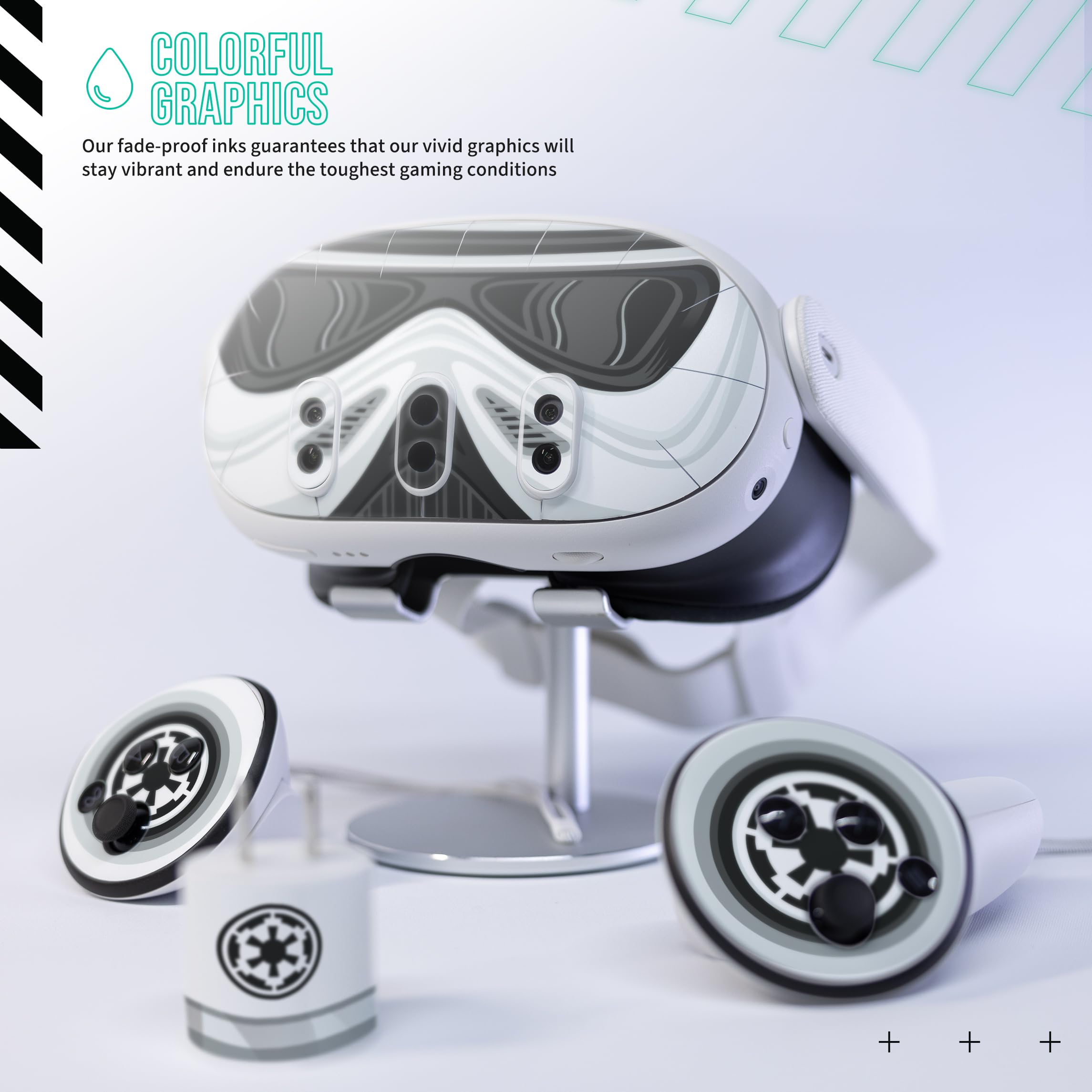 Meta Quest Accessories Vr Headset Pvc Skin Stickers Voor Oculus