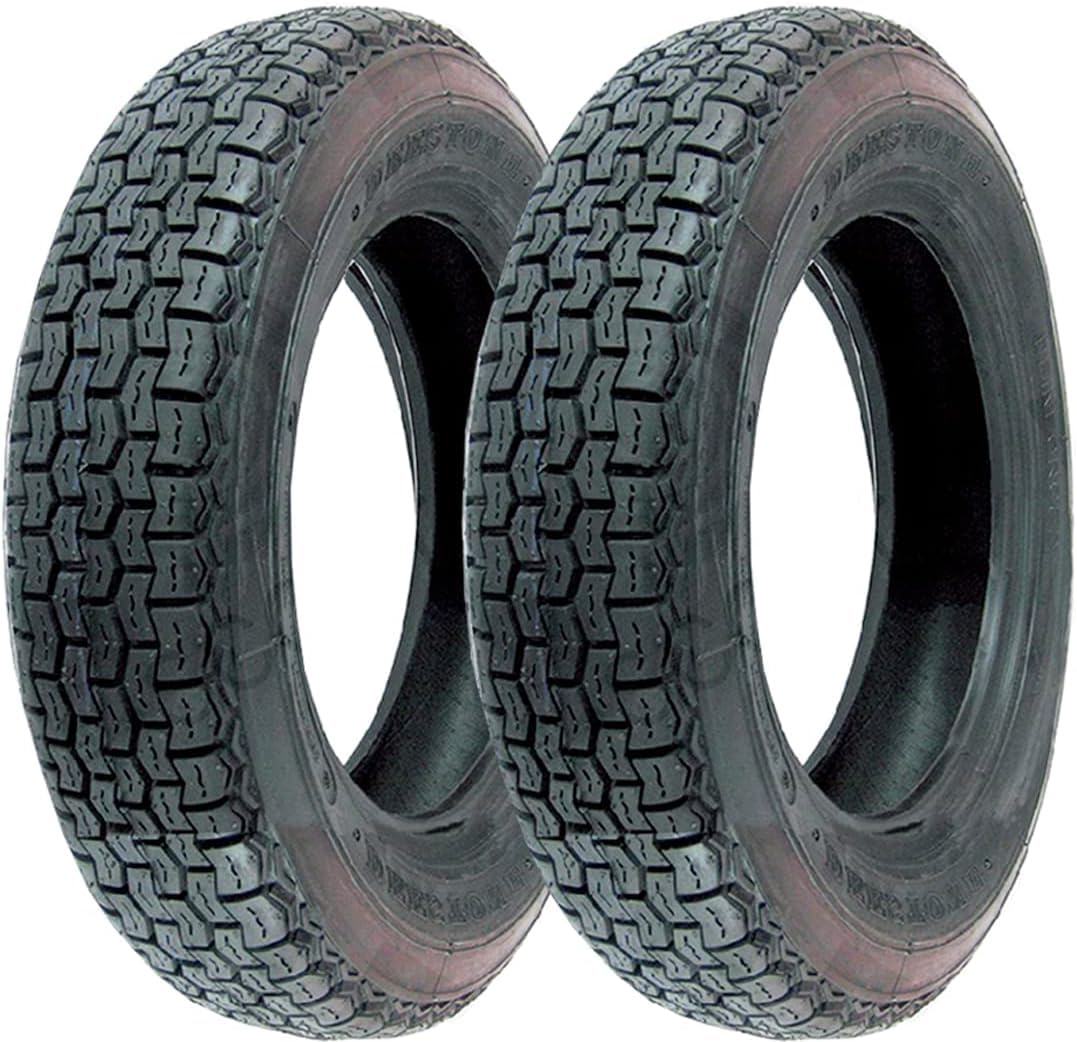 COPPIA GOMME PNEUMATICI COPERTONI 4.50-10 8PR 76L RINFORZATO PER PIAGGIO APE MP