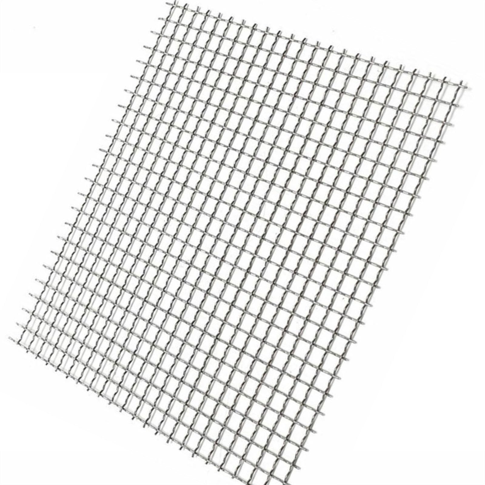 Lebensmittelsiebplatte Aus 304 Edelstahlgewebe | Silber, mehrere Größen: Küchensieb, Heimwerkerhandwerk, Heimdekoration(30MESH 50X100CM)