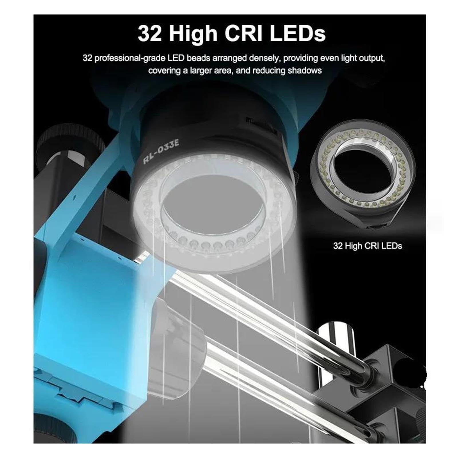 Herramienta de reparación de Fuente de luz de microscopio Ajustable RL-033E