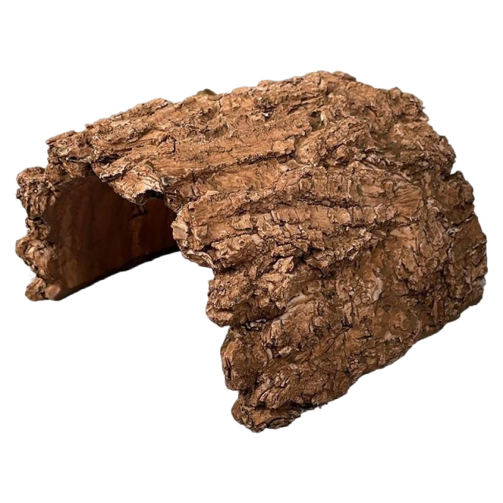 Grotta per, rifugio in resina per tartaruga, rifugio per rettili con design robusto, accessorio per acquario dall'aspetto realistico, attrezzatura per terrario, per drago barbuto, tartaruga, rana