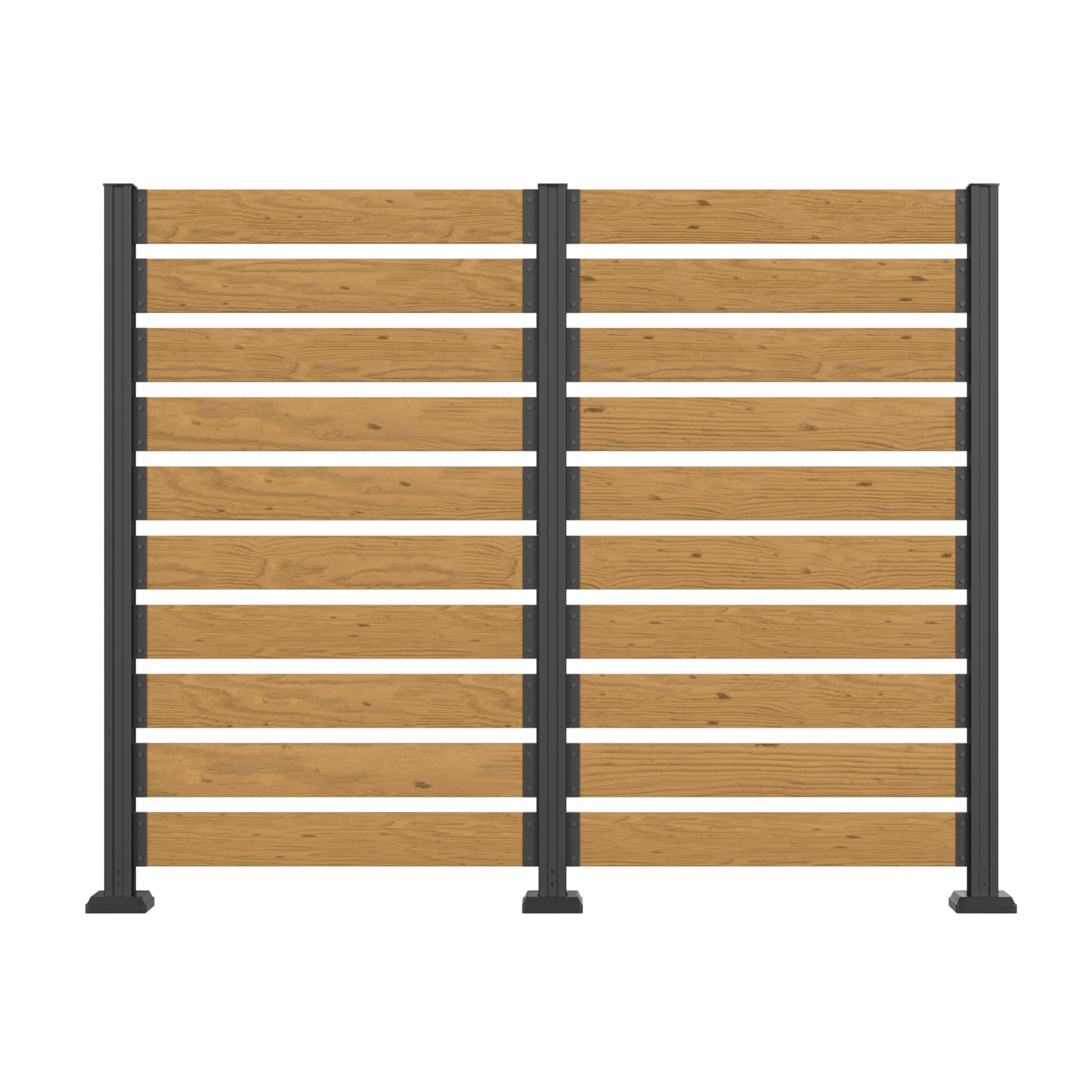 MUPATER Wooden Privacy Screen