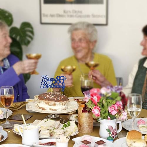 Miniatura 59 de Gyufise 1 decoración para tarta de cumpleaños número 21 con purpurina para tarta de cumpleaños, saludos a 21 años, veintiuno, fabulosa decoración