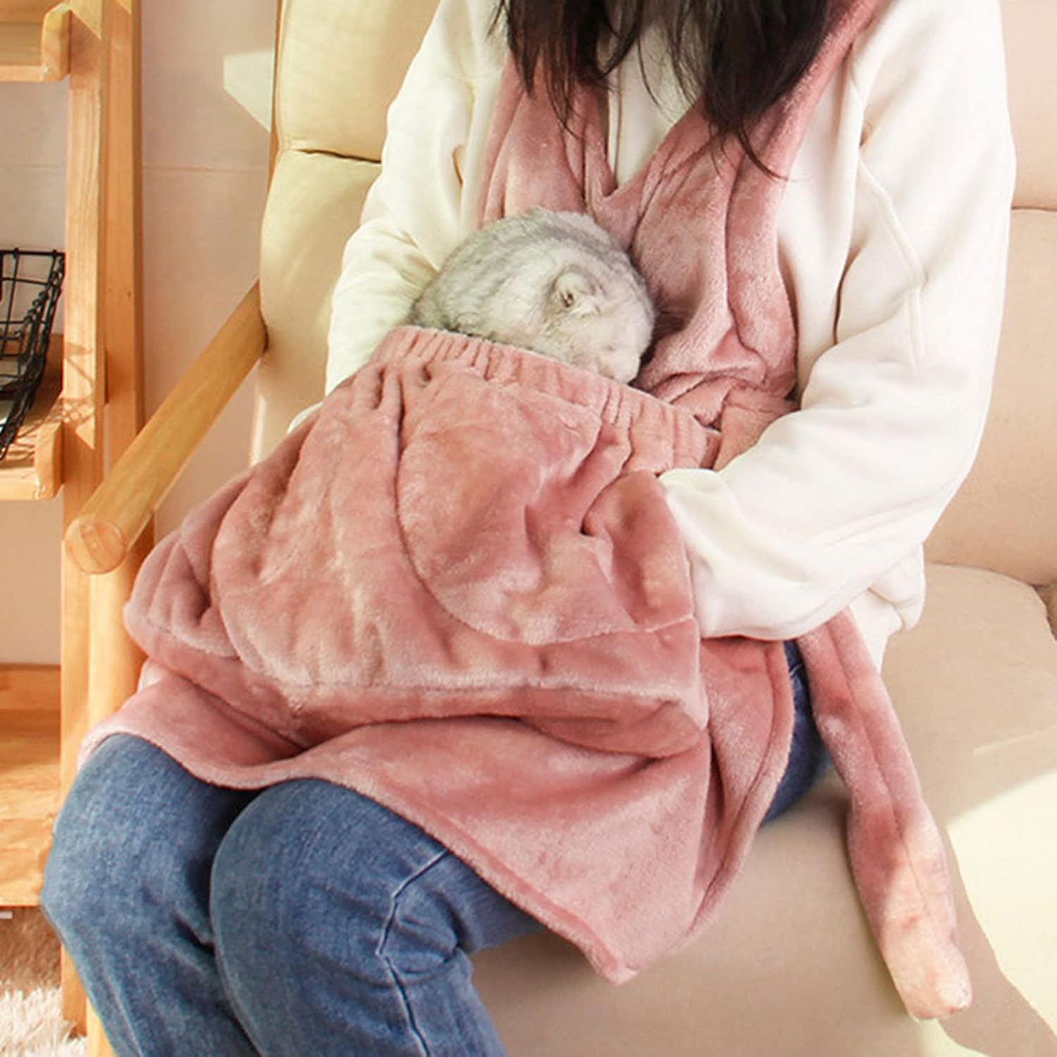 for Sleeping Bag Holding Apron Smock Pet for Carrier Bag for Kitten Small Pets Holder Pouch Home Use Holder for Women