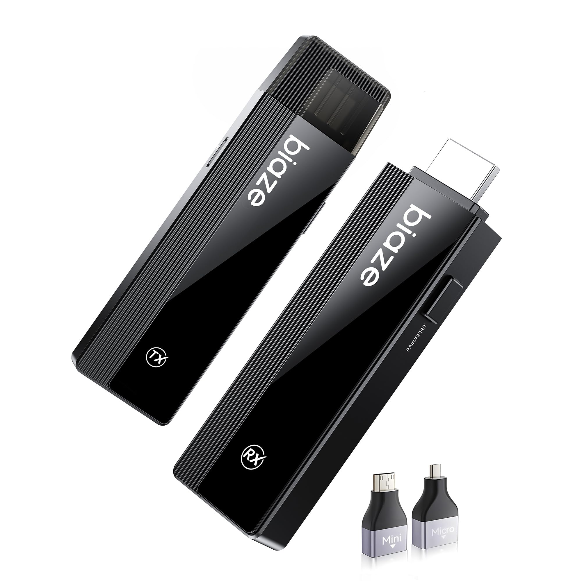 Drahtloser HDMI-Sender und -Empfänger 4K 394FT Reichweite Dualband Plug & Play Kit