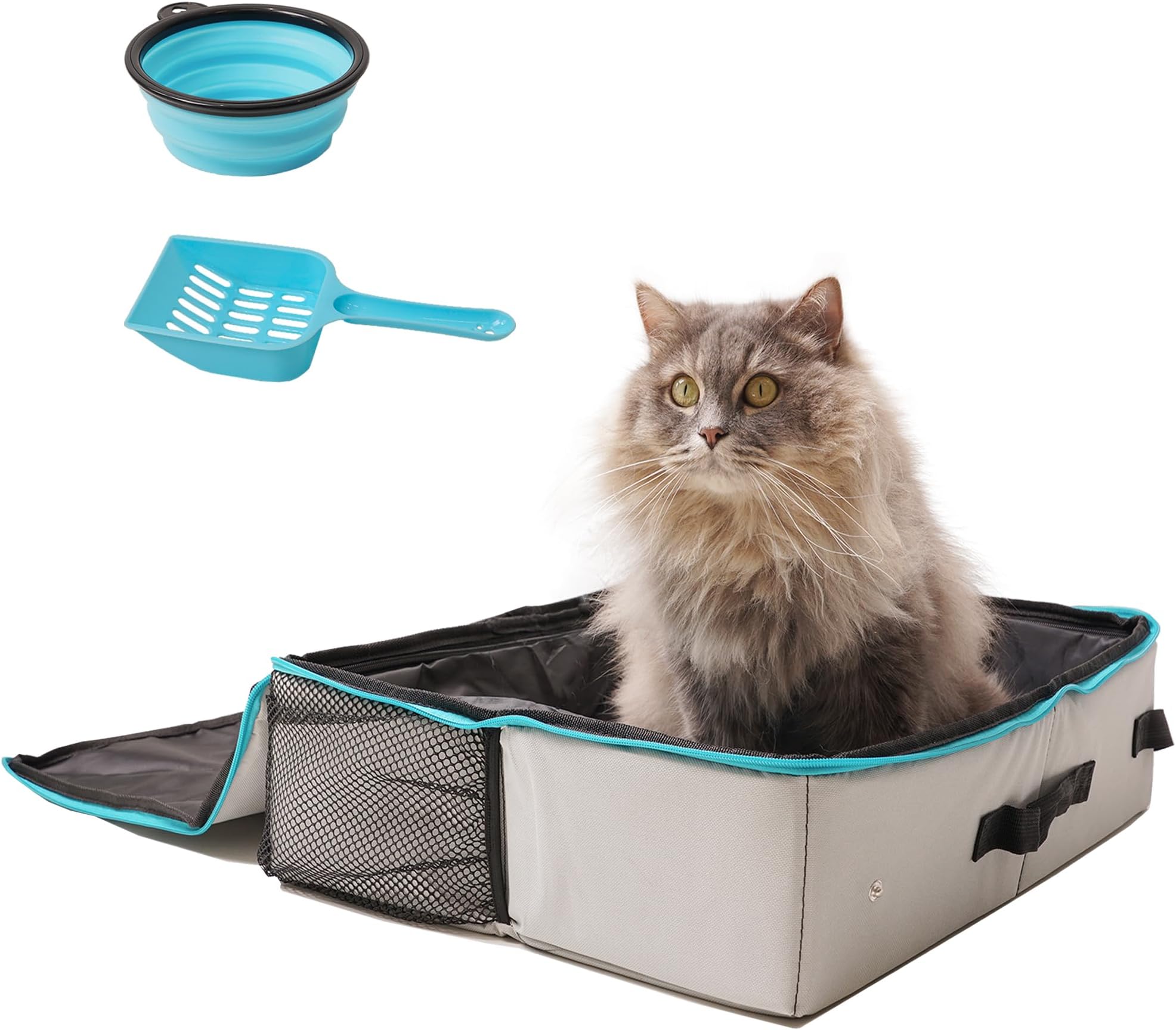 Pet Fit For Life Collapsible Portable Cat Litter Box (16