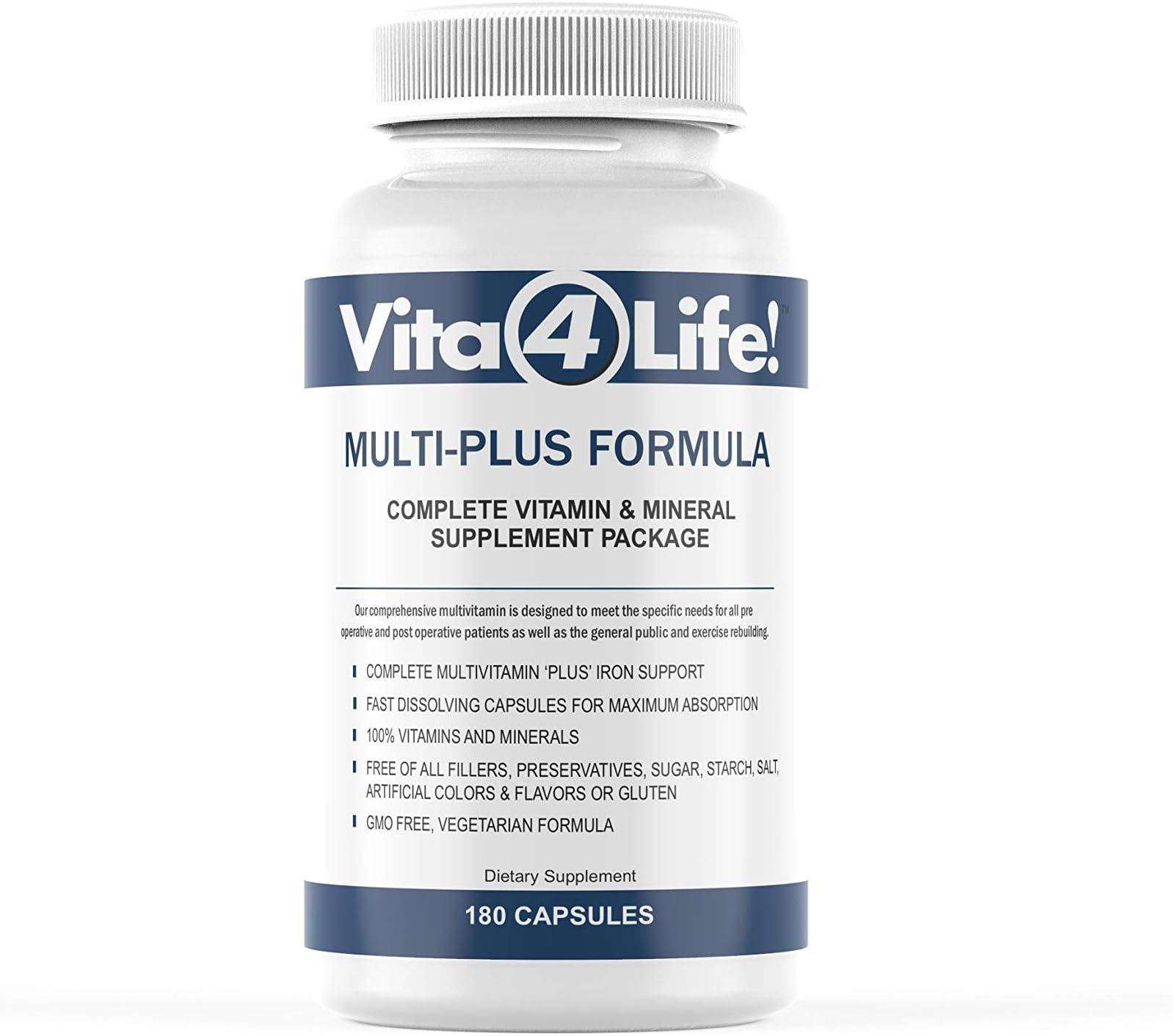 Vita4LifeBariatric Multivitamins, Multi-Plus Formula (180 Count)