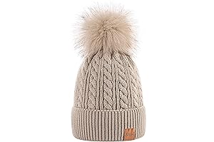 Fleece Lined Pom Pom Hat: The Epitome of Winter Comfort