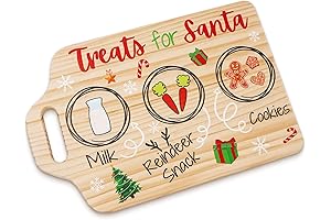 Enchanting Santa Cookie Plate for Festive Holiday Treats