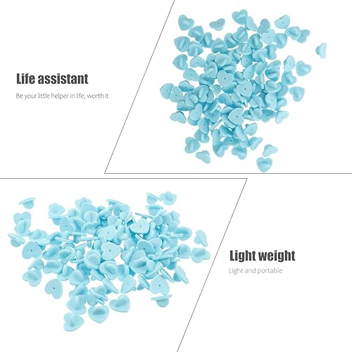 Vista 14 de Healifty Broche de hebilla de mariposa, 100 piezas, pin trasero, pin de respaldo surtido, respaldos de pasador de bloqueo, pin decorativo, pasador