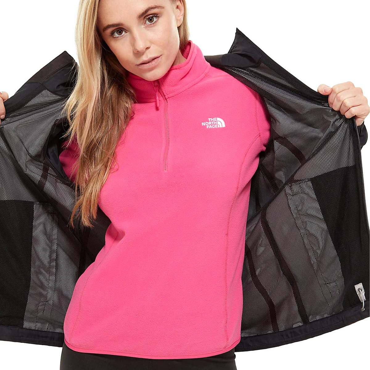 The North Face - Giacca Cappuccio Donna Quest - Impermeabile, Traspirante - Blue Eclipse