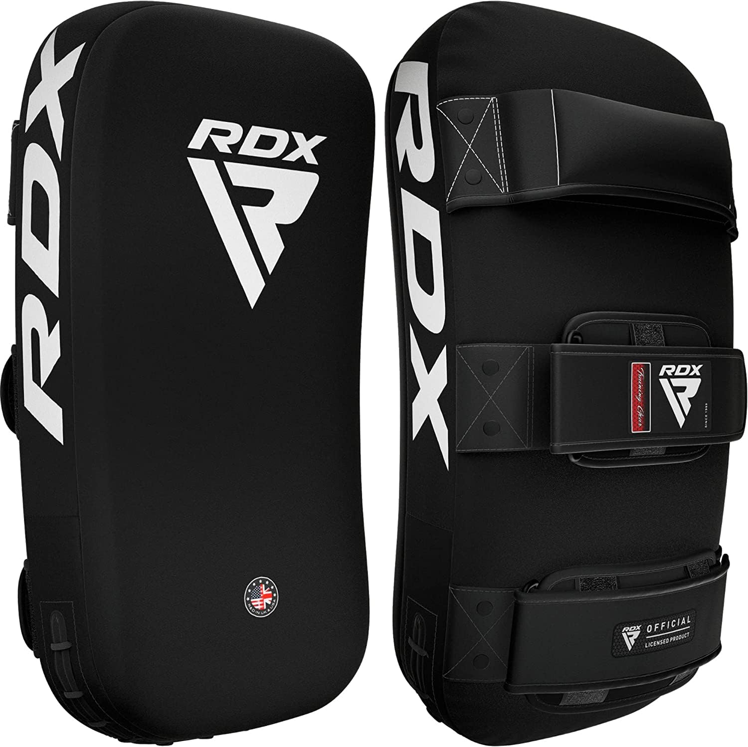 Amazon | RDX キックミット レザー 革 衝撃 吸収 耐久 耐衝撃 カーブ 