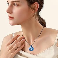 Vista 80 de Oinsi Joyería de Cremación de Mascotas Para Cenizas Para Perro/Gato con Forma de Pata de Acero Inoxidable Medallón Conmemorativo Collar de Urna Mini