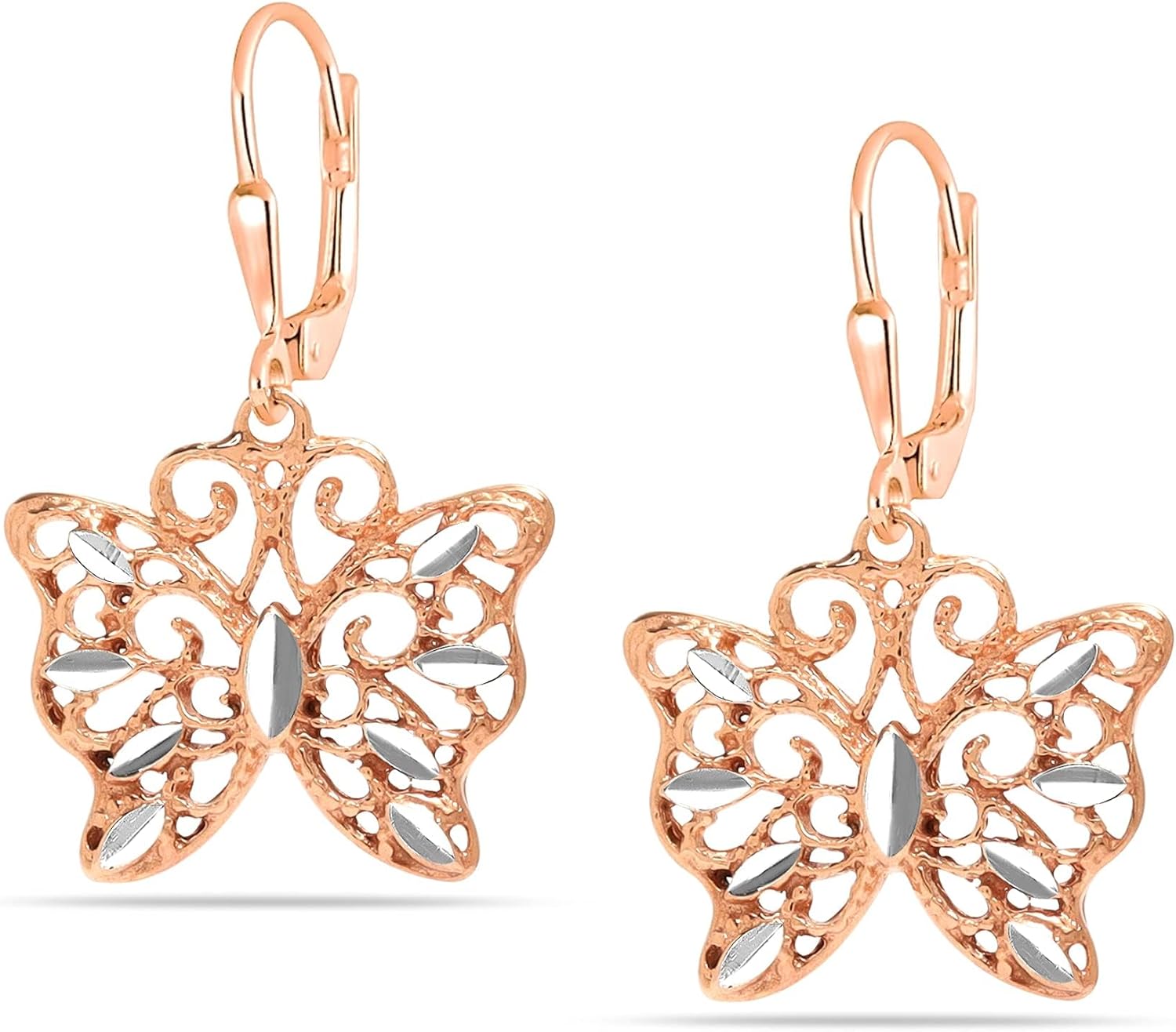 LeCalla 925 Sterling Silver Leverback Drop Earrings Lightweight Bohemia Teardrop Drop Dangle Earring for Women
