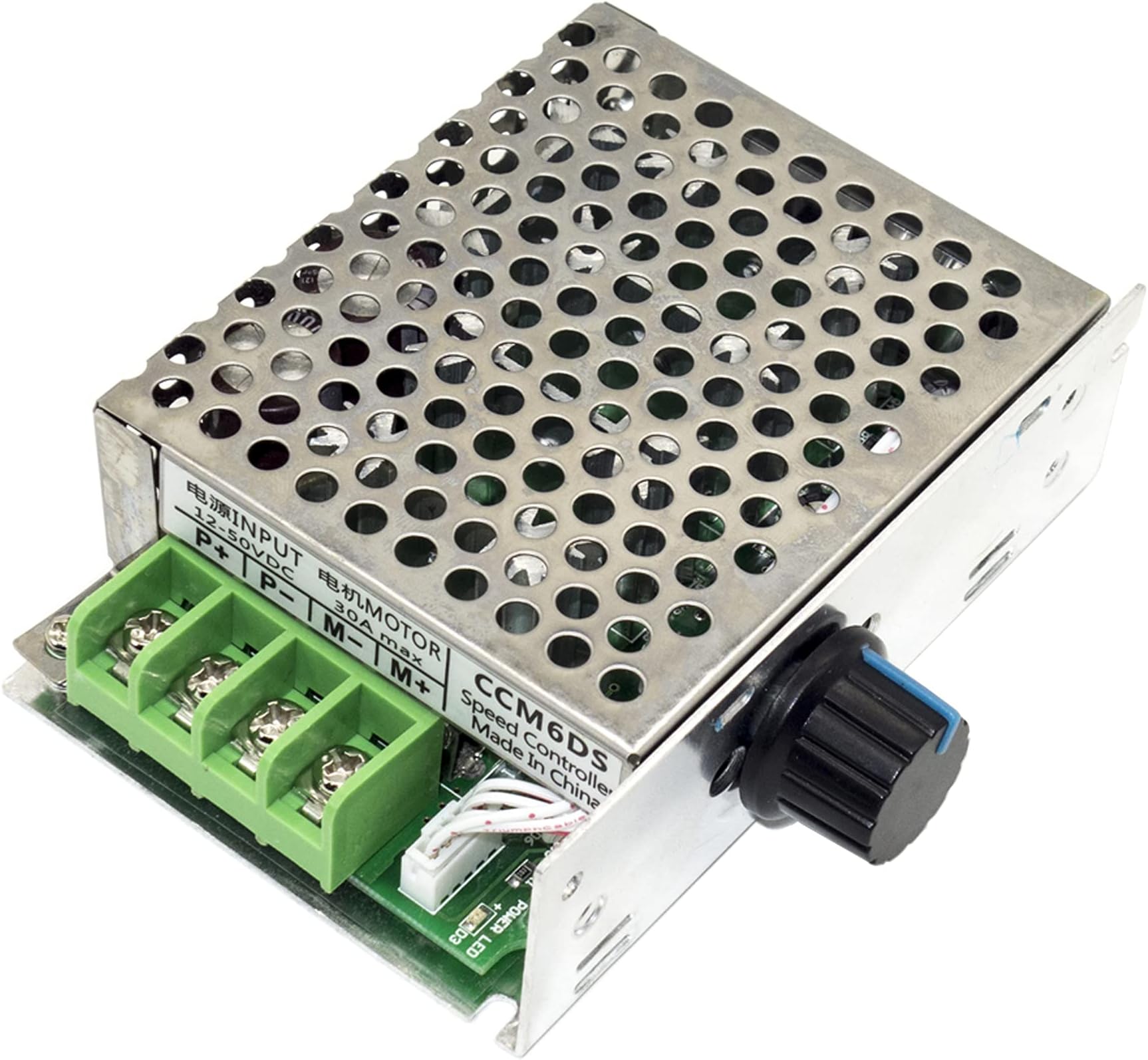 12V-50V 30A DC Motor Speed Controller PWM Variable Speed Regulator Governor Switch for 12-36V 775 DC Motor