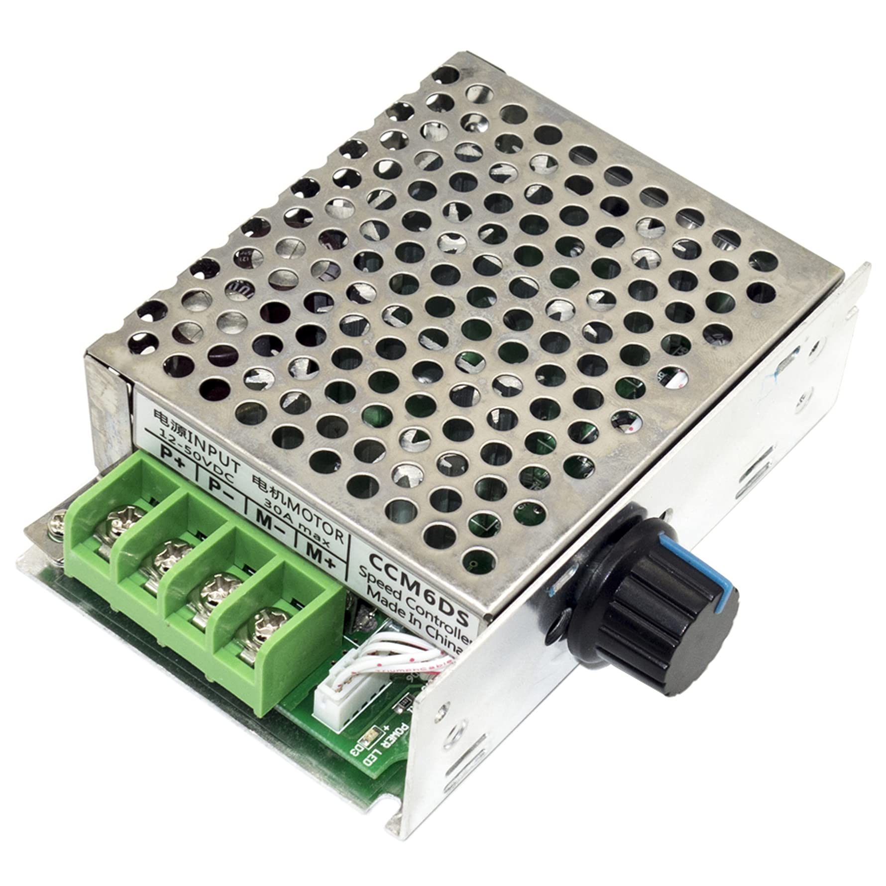 BestTong 12V-50V 30A DC Motor Speed Controller PWM Variable Speed Regulator Governor Switch for 12-36V 775 DC Motor