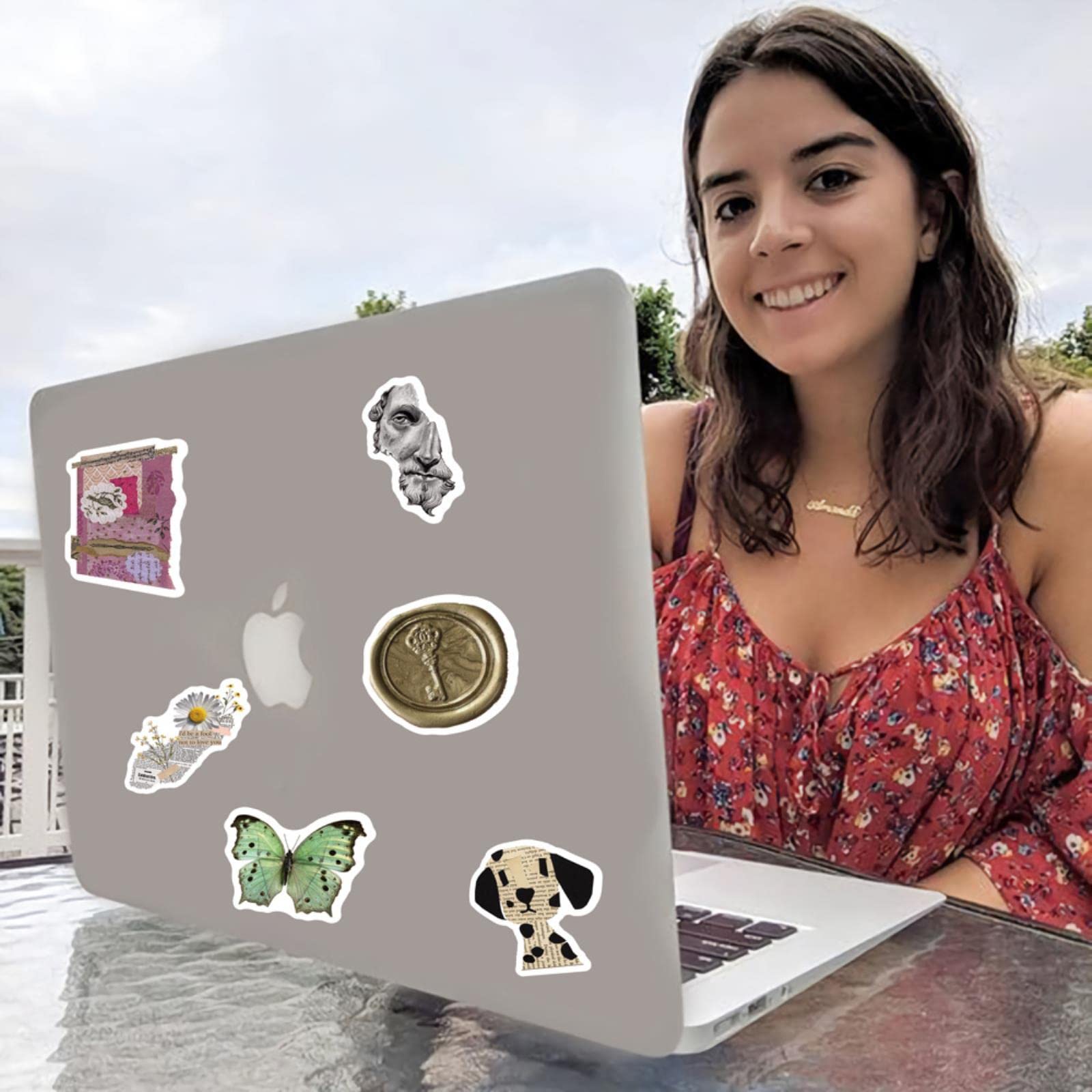 10–50 Stück Retro Graffiti Aufkleber – Wasserdicht, Bunt, Für Laptop & Wasserflaschen