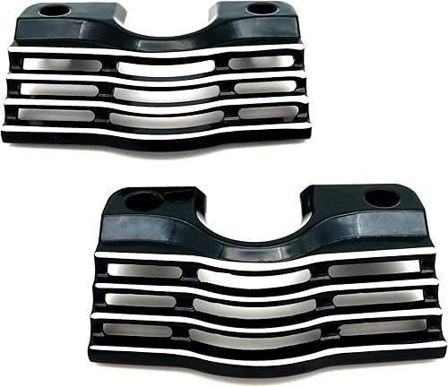 Miniatura 10 de Americruise - Cubiertas de pernos de cabeza de bujía ranuradas para Harley Touring Electra Glides Road Glides Road Kings 1999-2016, Street Glides &