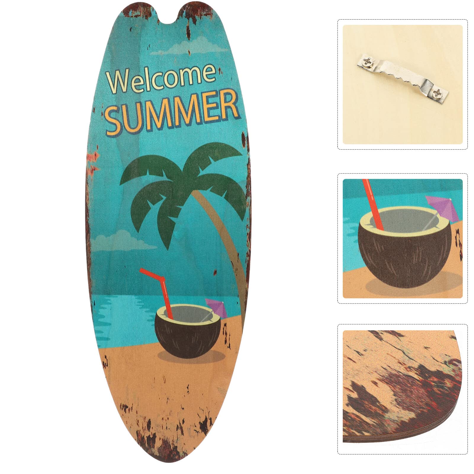 Scarica Scena Di Spiaggia Con Palma E Tavola Da Surf Pagine Da Colorare Online - Creative Fabrica - 3