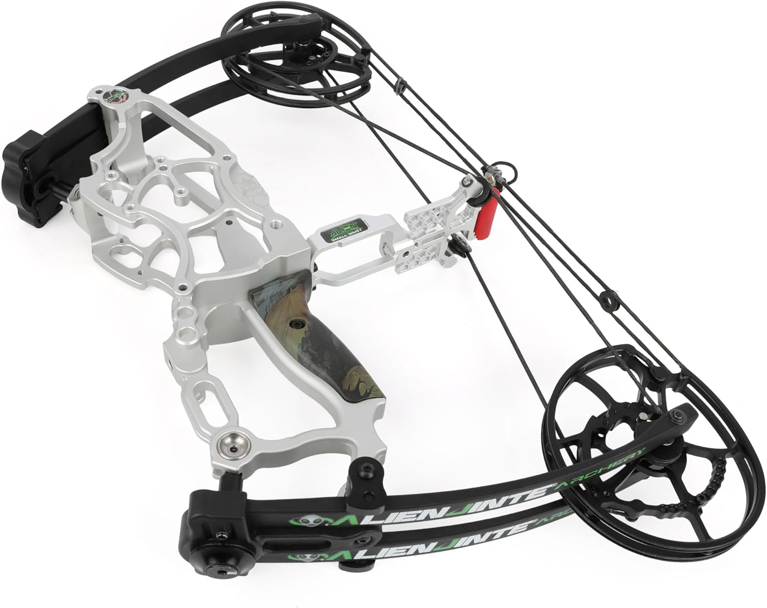 Archery Steel Ball Dual-Use Compound Bow Set 30-70 LBS Adjustable IBO 340FPS, Left/Right Hands,Suitable for Hunting Competition