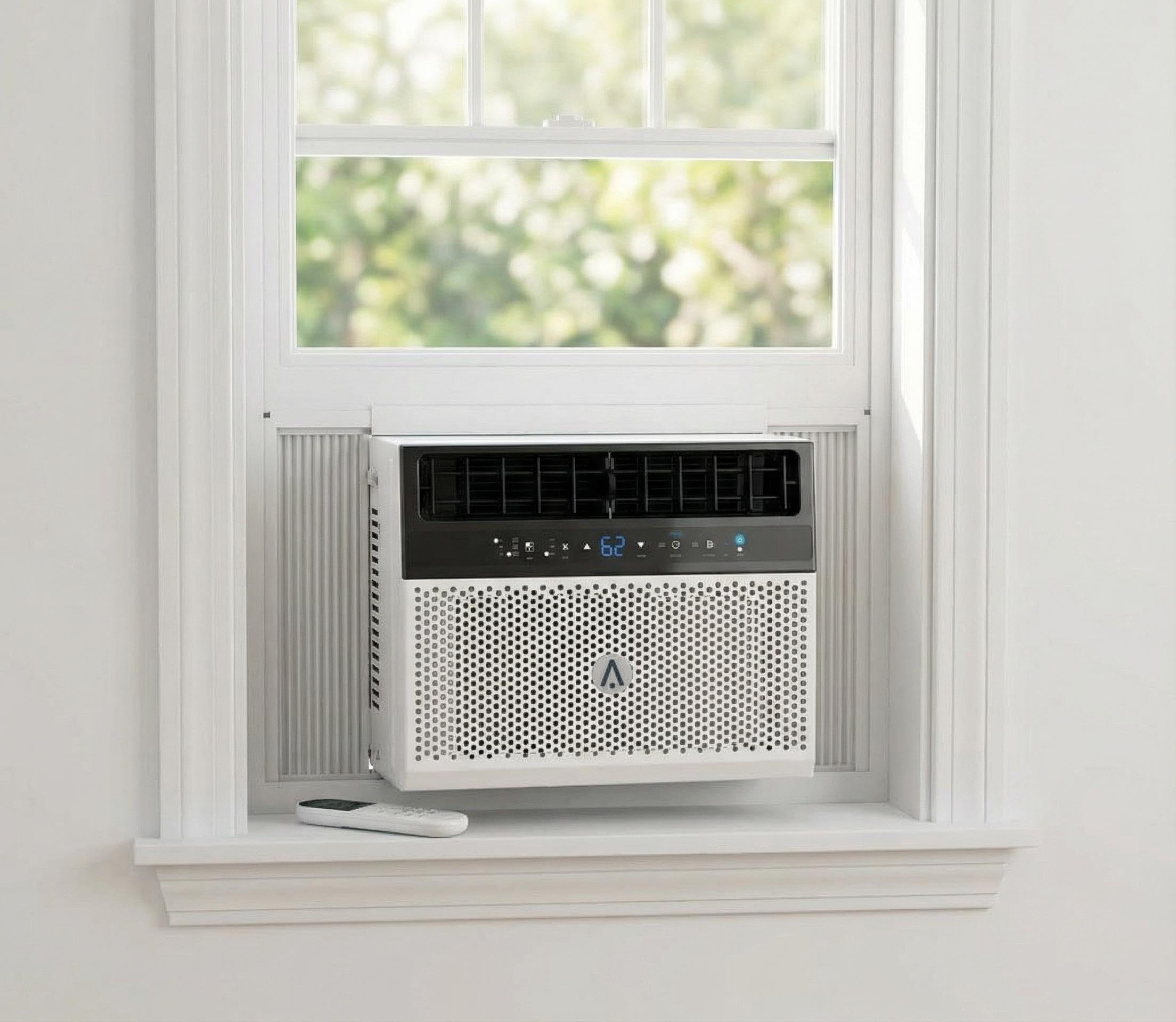 TROPOW 6000 BTU U-Shaped Smart Window Air Conditioner, Ultra Quiet with WiFi &amp; App Control, Cools Rooms up to 350 Sq.Ft, Easy Installation Kit Included