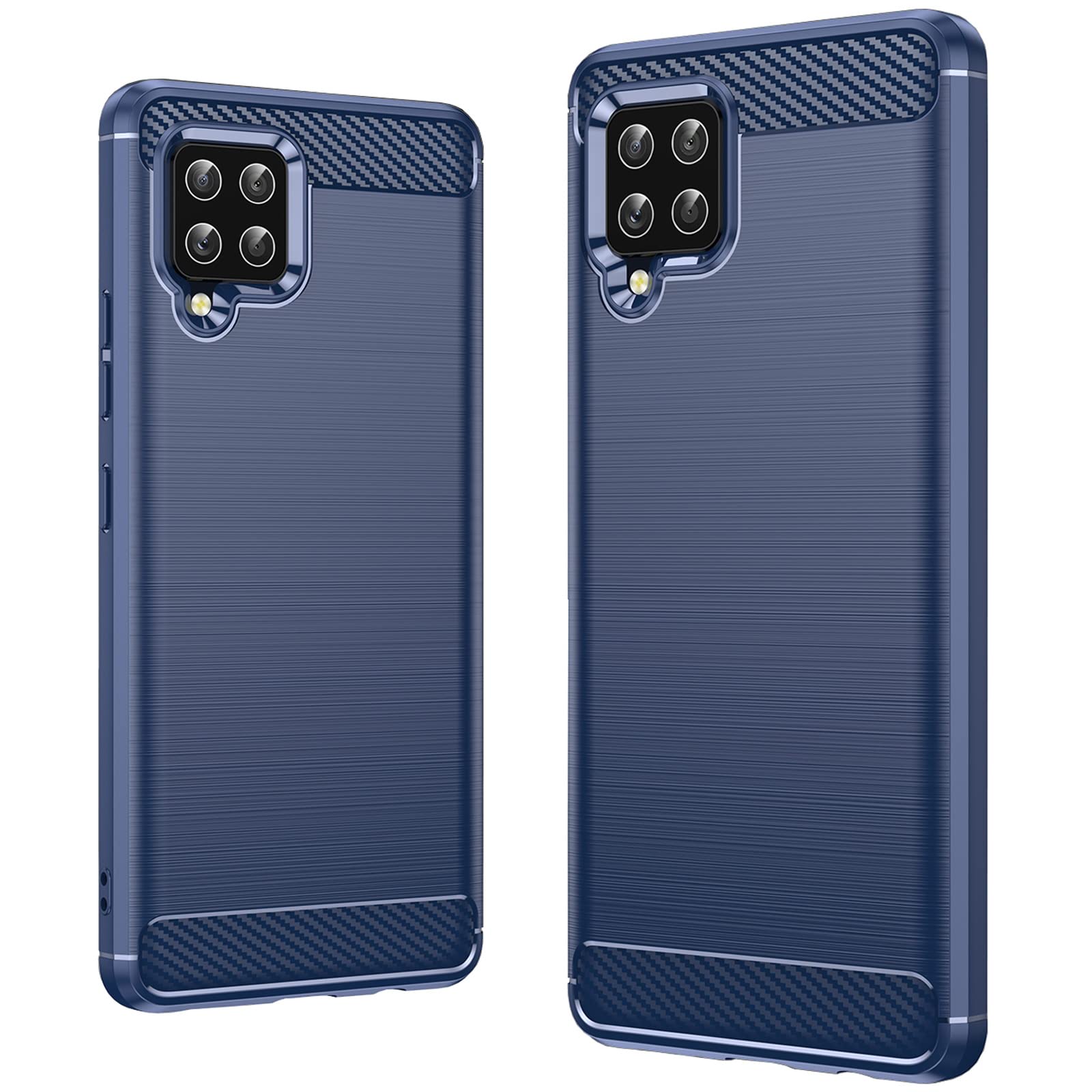 Galaxy A42 5G Phone Case, Samsung Galaxy A42 5G Case, Bosenes Slim Shock Absorption TPU Bumper Cover Soft Flexible Skin Lightweight Protective Case for Galaxy A42 5G (Galaxy A42 5G Case Navy Blue)