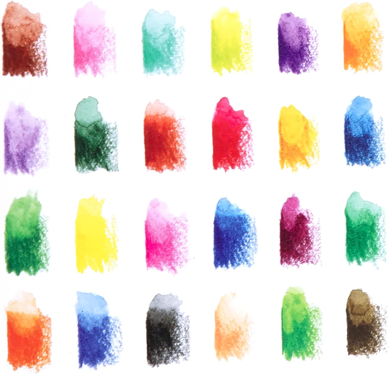 eeBoo: Mushroom Watercolor Pencils – 24 Artist-Quality Colors for Drawing, Sketching & Watercolor, Arts and Craft Supplies for Adults