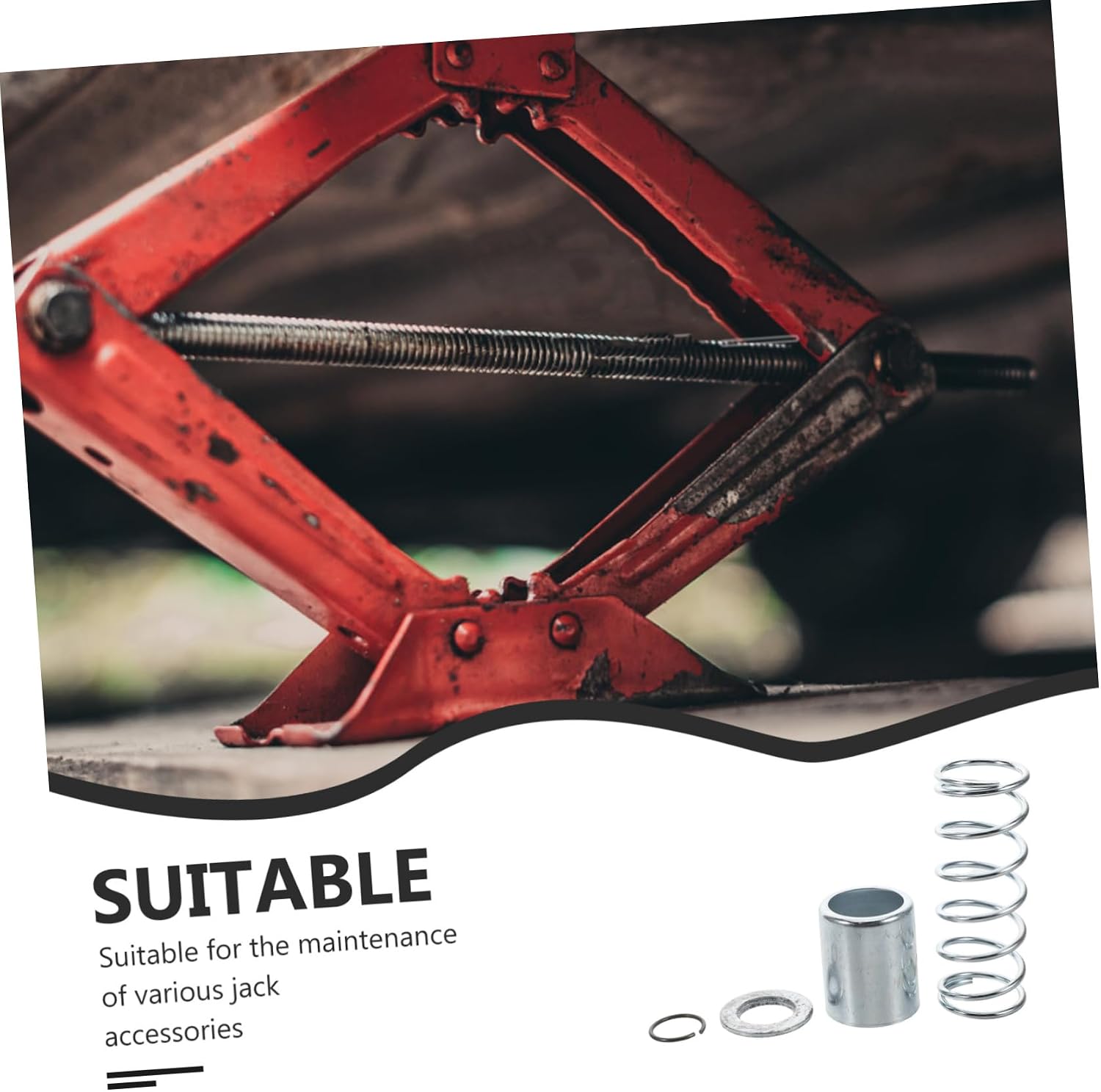 Hemobllo 1set Jack Repair Sealing Tool Kit Hydraulic Components for Automotive Maintenance Easy to Use Jack Accessories for Repair Tasks