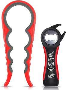 Ouvre Bocal Ouvre-Bocal Réglable Manuel - Pour Personnes Âgées Et Arthrite - Acier Inoxydable - 2.5 à 9.5