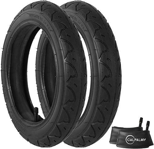 Vista 32 de CALPALMY (2 Sets) 12"/14"/16"/18"/20" Bike Replacement Tires and Inner Tubes for MTB, BMX, Kids Bike - Compatible with RoyalBaby, Joystar, Dynacraft