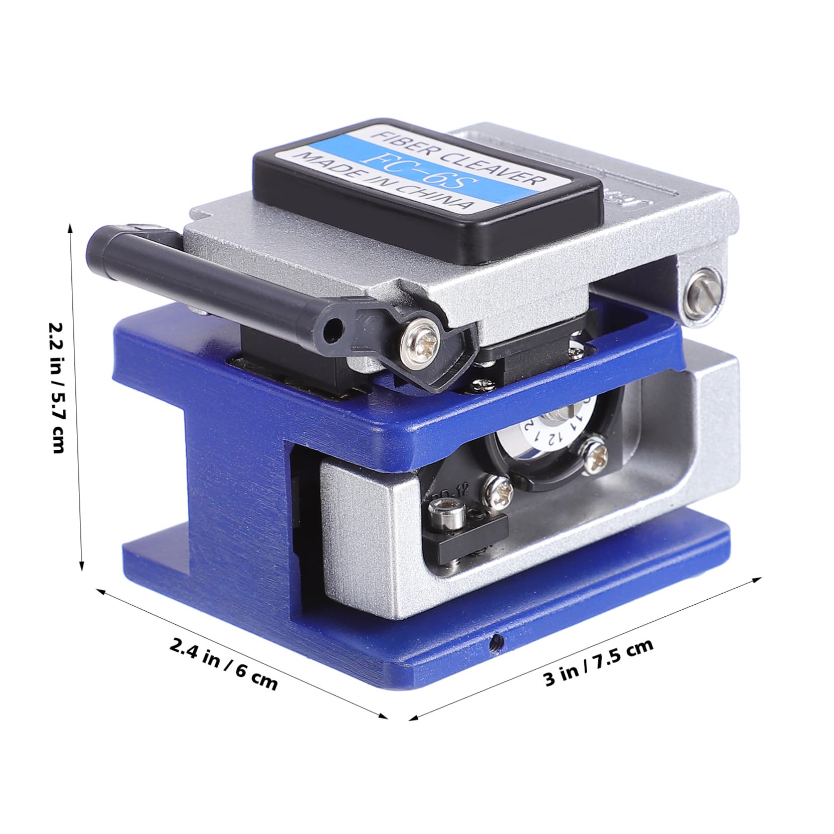 SEWACC Professional Fiber Optic Cutter Metal Fiber Cutting Tool 250-900um Coating 125um Cladding