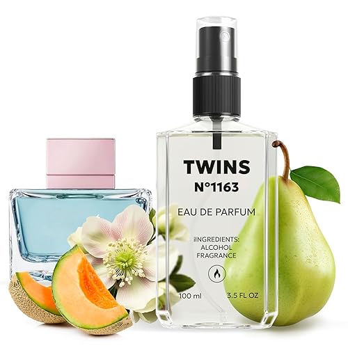 TWINS PARFUM No.1163 Impression of Seduction para mujer Eau de Parfum para mujer 3.4 Fl Oz 3.4 fl oz
