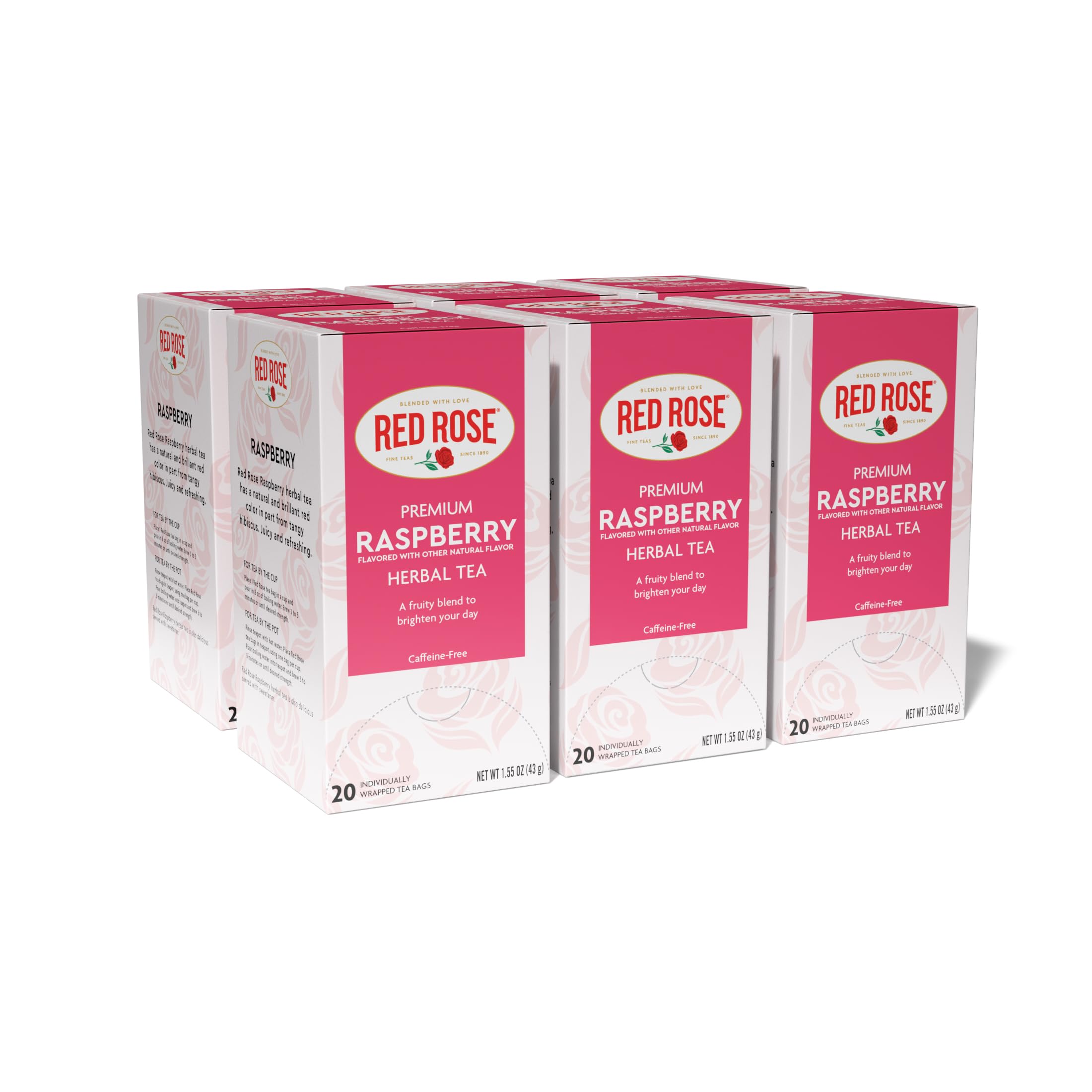 roseberry.tea Organic Rose Berry Herbal Tea - Zen's Tea House