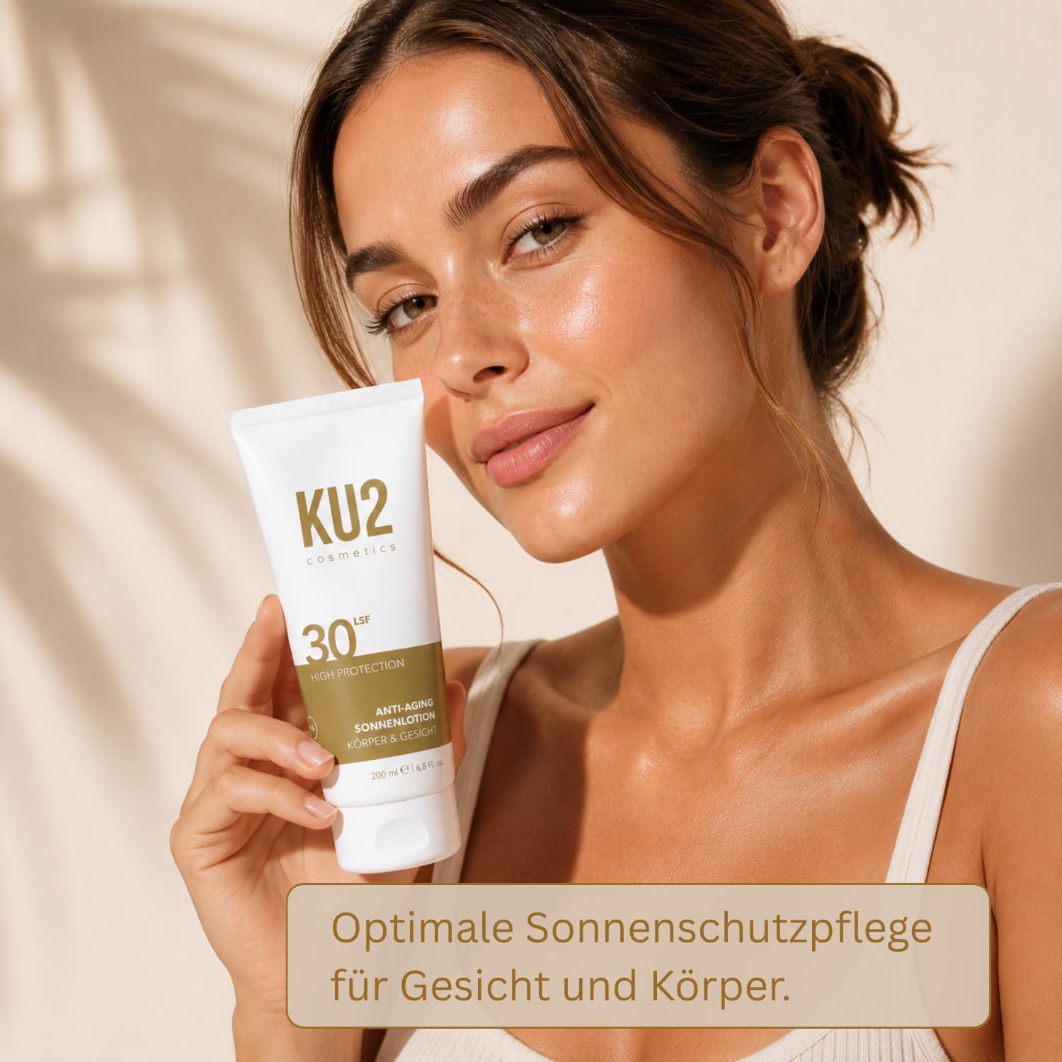 KU2 Anti-Aging Sonnenschutz X 3 – Sonnencreme Gesicht LSF 50 + Sonnenlotion Körper & Gesicht LSF 30 + Sonnenspray SPF 30 – UVA/UVB Schutz – Feuchtigkeitsspendend